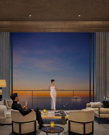 Luxury Living Room View